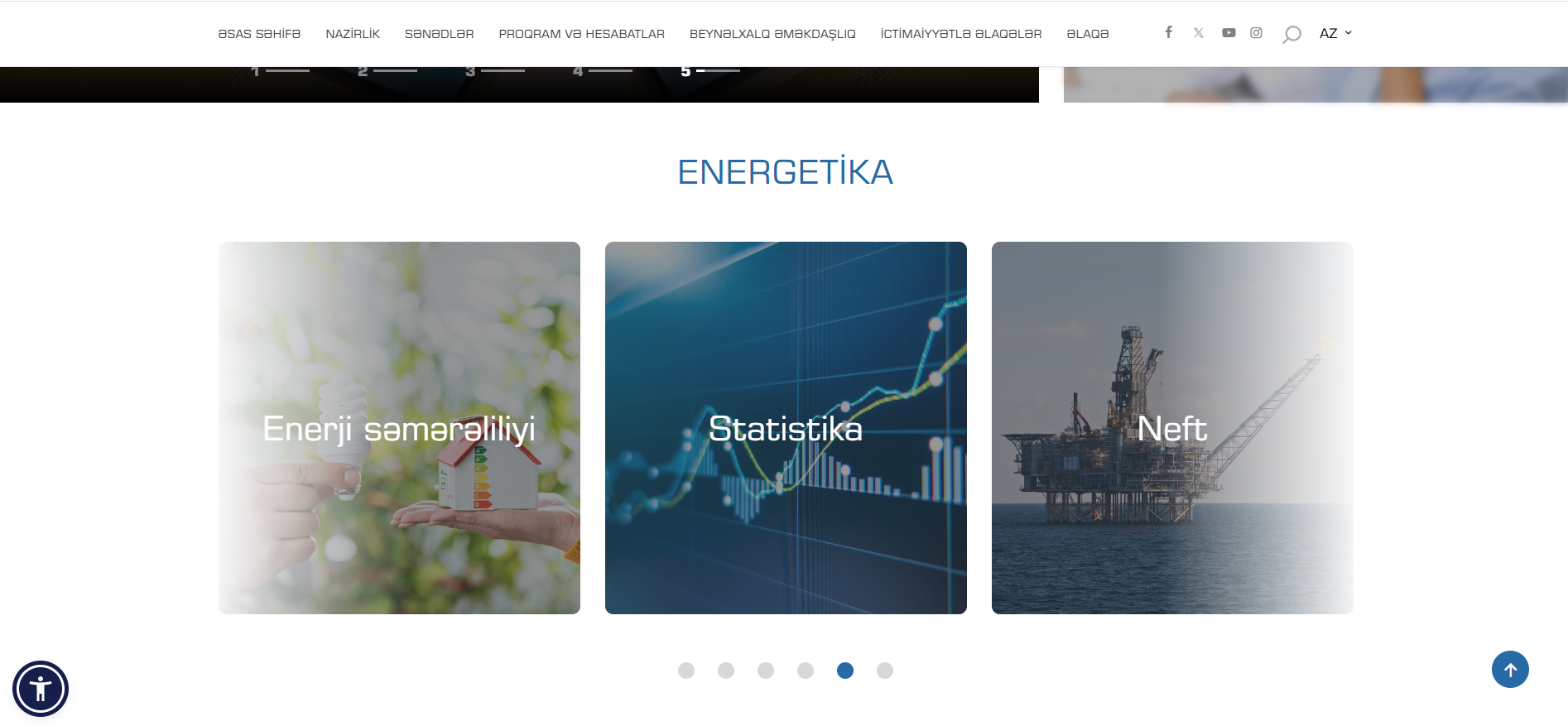 Minenergy.gov.az mockup 2