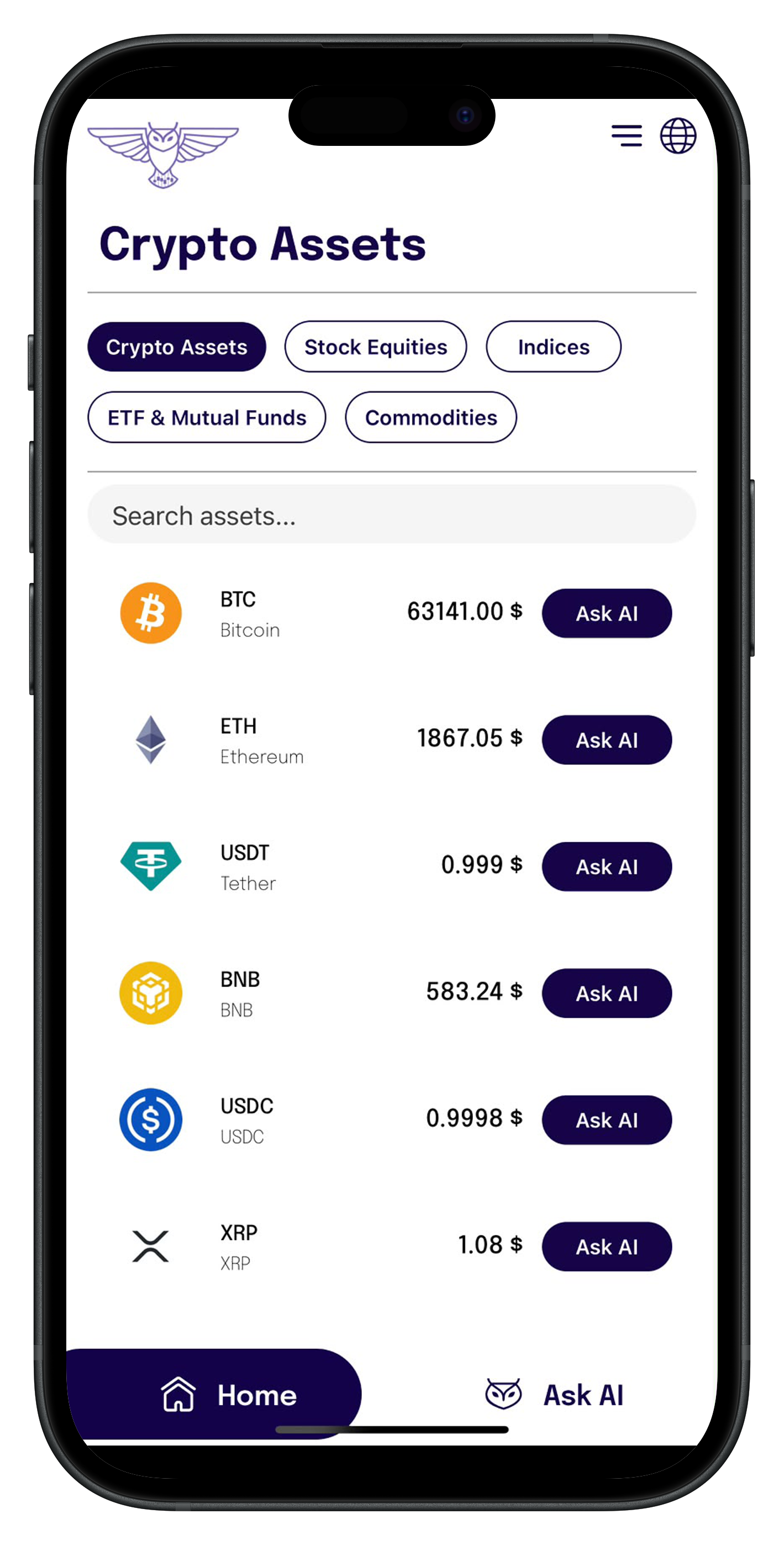 TEV AI - MOBILE APP 