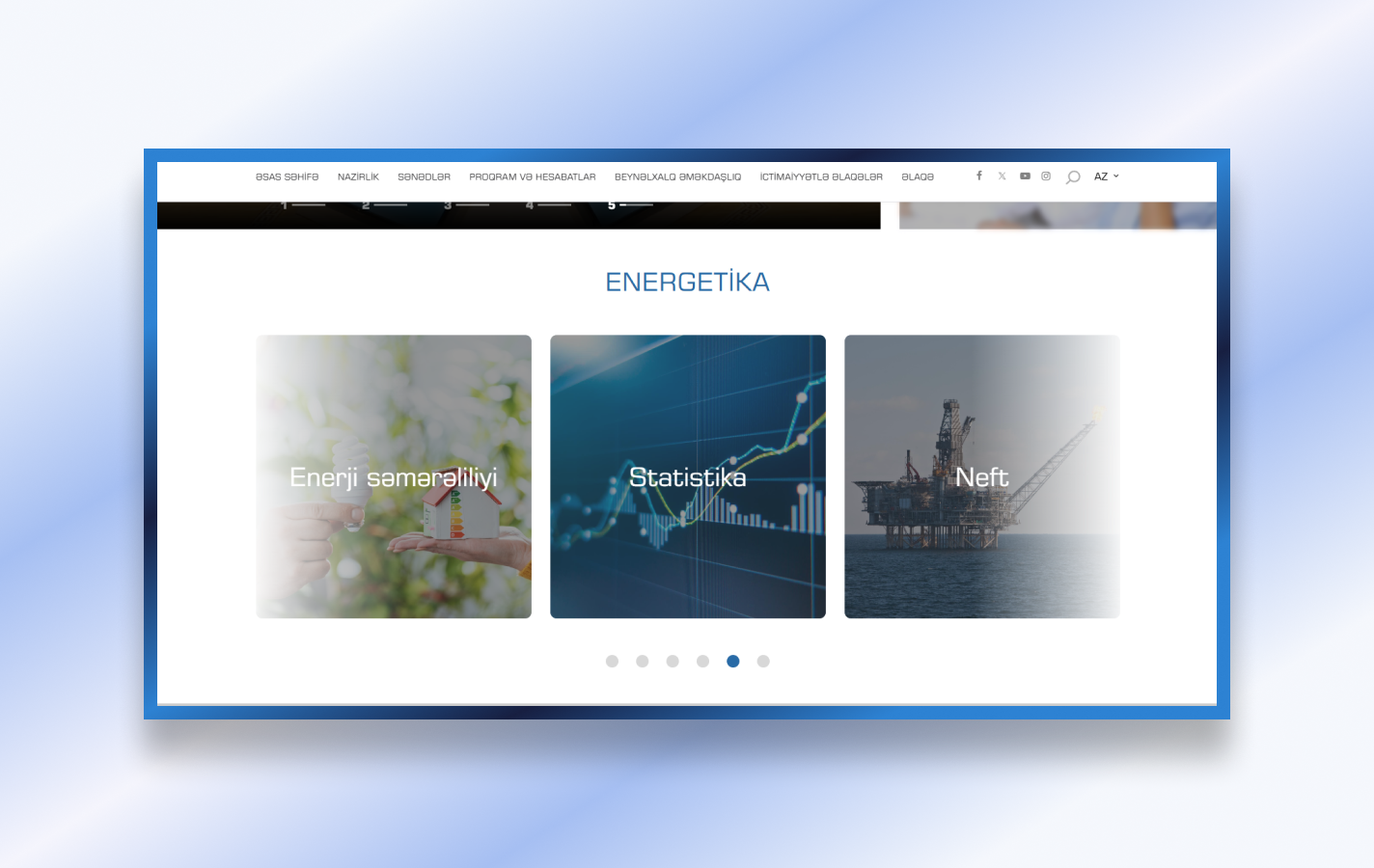 minenergy.gov.az mockup 2